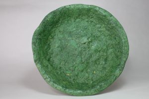 Schmuckschale tief aus Altpapier