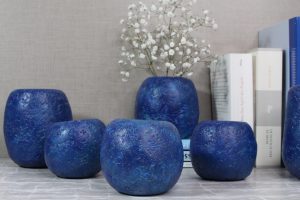 Gruppenbild upcycling Vasen